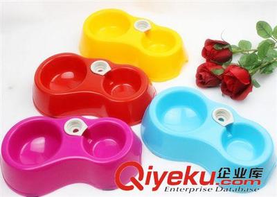 廠家直銷寵物雙碗 狗碗自動(dòng)喂水，便捷實(shí)用